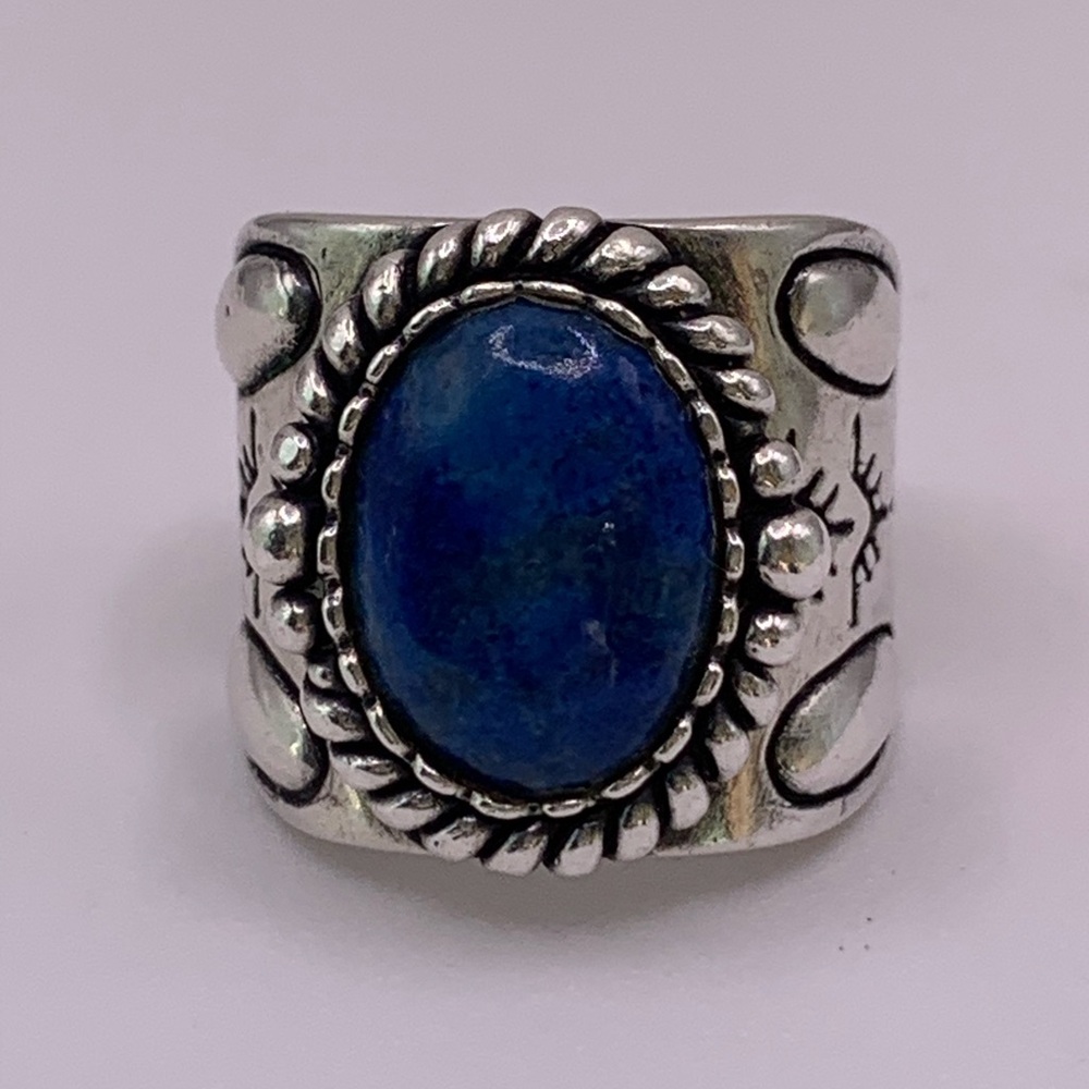 Carolyn Pollack Silver and Blue Ring